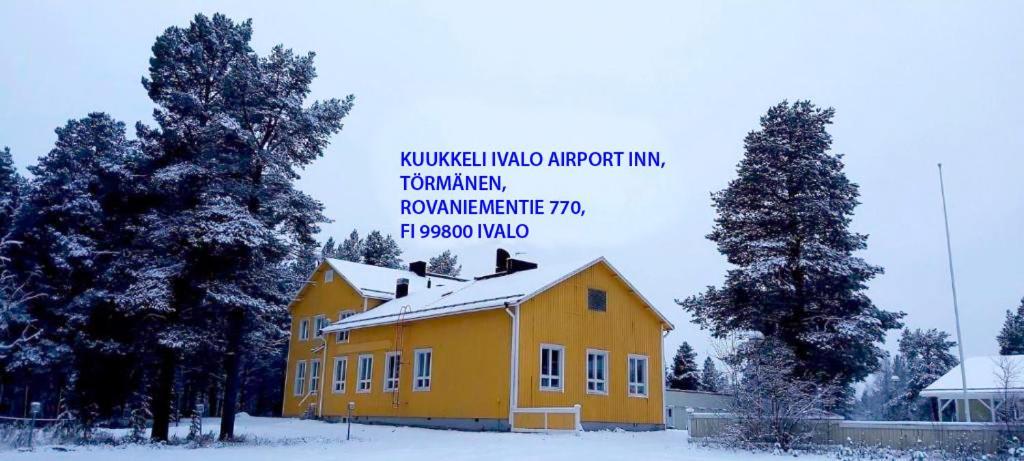 Kuukkeli Ivalo Airport Inn Exterior photo